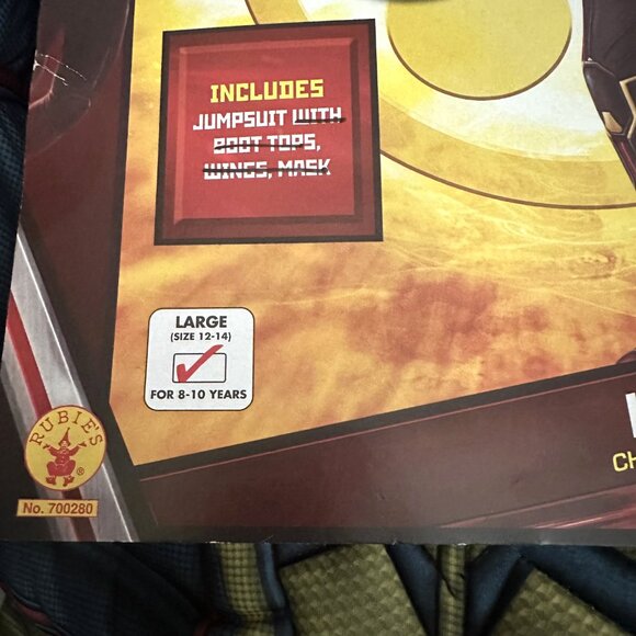 Brand New Rubie's Marvel Ant-Man & The Wasp Large Girl's Costume, Jumpsuit Only - Picture 5 of 13